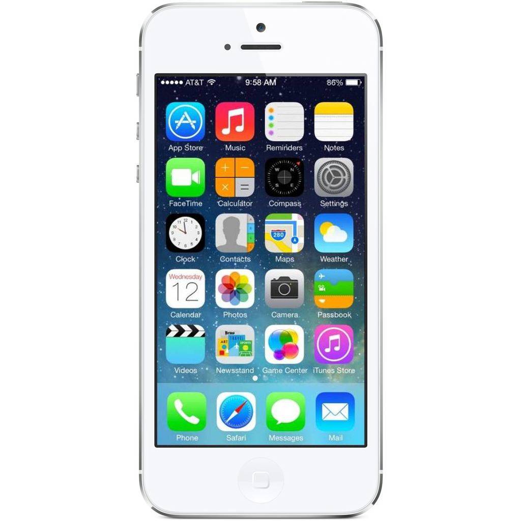 Apple Refurbished iPhone 5 Wit 32GB netnietnieuw